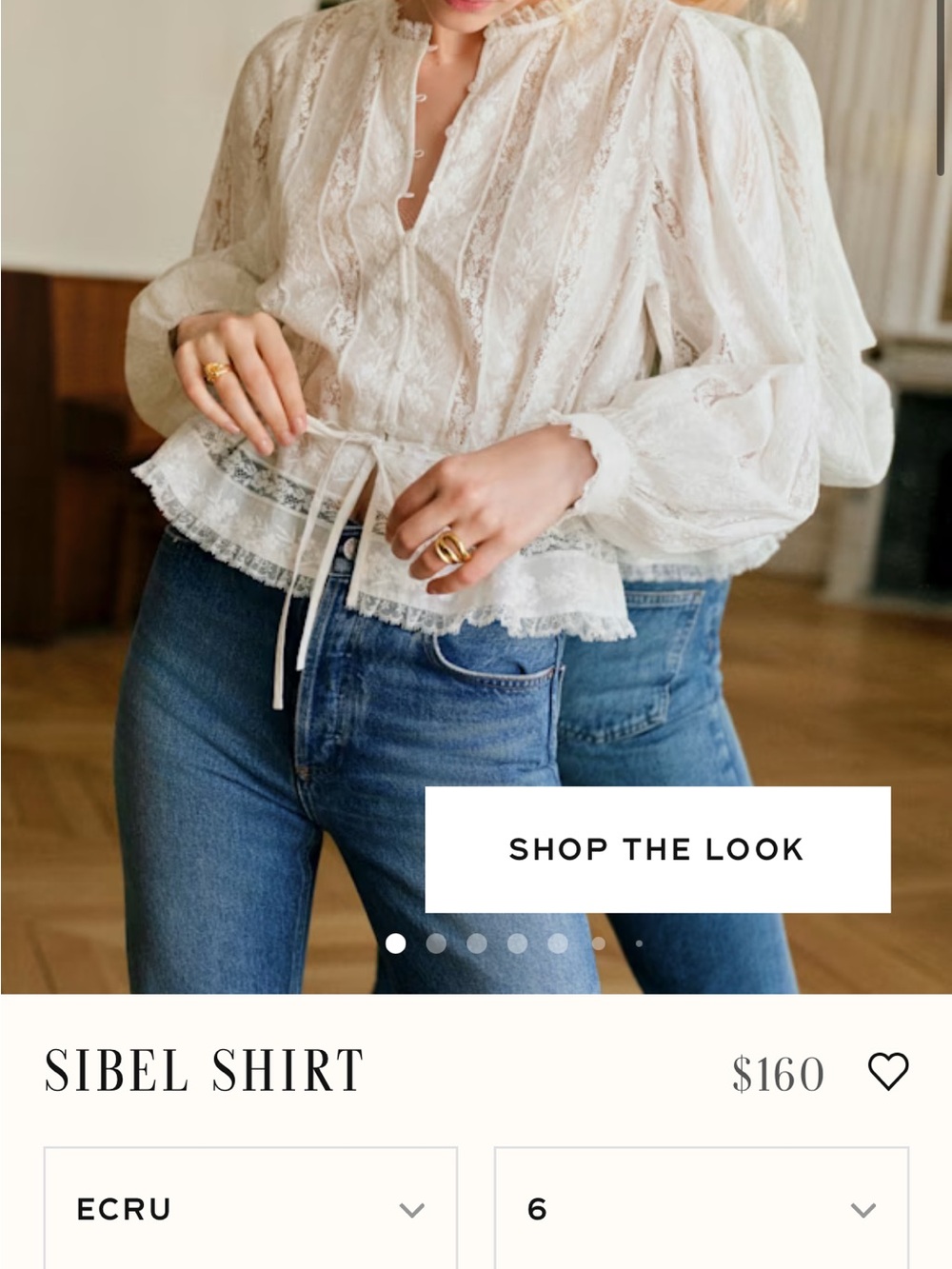 NEW SEZANE BLOUSE 🌻 - Picture 7 of 12